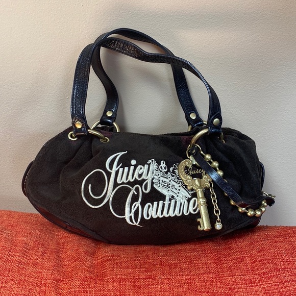 Juicy Couture Handbags - * JUST REDUCED * VTG JUICY COUTURE Y2K Terry Cloth Velour Hobo Bag